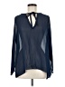 Gentle Fawn 100% Polyester Blue Long Sleeve Blouse Size M - photo 1