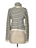 Suncoo Stripes Ivory Turtleneck Sweater Size Sm (T1) - photo 1