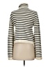 Suncoo Stripes Ivory Turtleneck Sweater Size Sm (T1) - photo 2