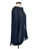 Gentle Fawn 100% Polyester Blue Long Sleeve Blouse Size M - photo 4