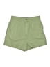Joie Solid Green Khaki Shorts Size XS - photo 1