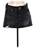 Gap 100% Cotton Black Denim Skirt Size 28 waist - photo 1