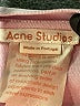 Acne Studios 100% Cotton Paisley Pink Purple Repurposed T-Shirt Size XS - photo 16