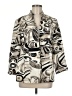 Chico's Print Ivory Blazer Size Med (1) - photo 1