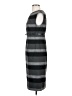 Calvin Klein Stripes Gray Casual Dress Size 4 - photo 5