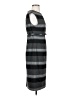 Calvin Klein Stripes Gray Casual Dress Size 4 - photo 4