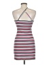 Rewind Stripes White Pink Casual Dress Size M - photo 2