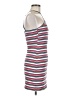 Rewind Stripes White Pink Casual Dress Size M - photo 4