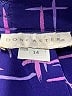 Doncaster Collection 100% Polyester Print Purple Casual Skirt Size 14 - photo 3