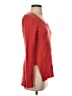 Calypso St. Barth 100% Cashmere Red Cashmere Pullover Sweater Size XS - photo 4