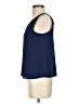 Express 100% Polyester Blue Sleeveless Blouse Size XS - photo 5