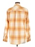 Weatherproof Plaid Orange Long Sleeve Button-Down Shirt Size M - photo 2