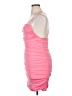Unbranded Solid Pink Cocktail Dress Size XL - photo 5