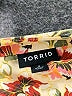 Torrid Floral Orange 3/4 Sleeve Blouse Size 3X Plus (3) - photo 7