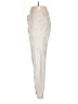 Ecru Solid Ivory Casual Pants Size 8 - photo 5
