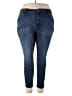 Terra & Sky Solid Blue Jeans Size 22 \WP - photo 1