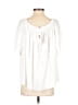 Assorted Brands 100% Polyester White Short Sleeve Blouse Size S - photo 2