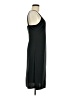 MSK 100% Polyester Solid Black Casual Dress Size 8 - photo 4
