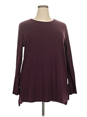 Lane Bryant 3/4 Sleeve T-Shirt (view 1)
