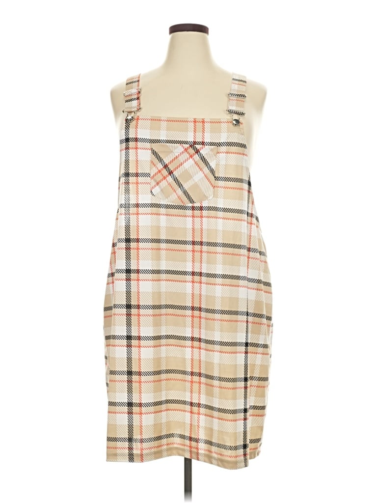 Pre-owned Jolie & Joy Romper In Brown