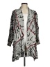 Chris Triola Print Gray Blazer Size M - photo 1