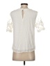 Lulus 100% Polyester Ivory Short Sleeve Top Size S - photo 2