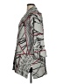 Chris Triola Print Gray Blazer Size M - photo 5