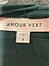 Amour Vert Black Long Sleeve Blouse Size S - photo 7