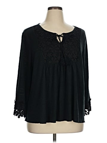Thomas & Olivia 3/4 Sleeve Blouse (view 1)
