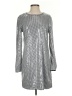Sanctuary Metallic Silver Casual Dress Size S - photo 1