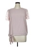 Emery Rose 100% Polyester Pink Short Sleeve Top Size XL - photo 1