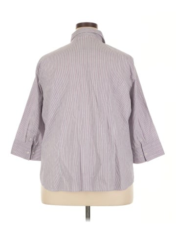 Riders by Lee 3/4 Sleeve Button-Down Shirt (view 2)