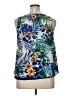 Lavish Blue Sleeveless Blouse Size XL - photo 2