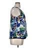 Lavish Blue Sleeveless Blouse Size XL - photo 4
