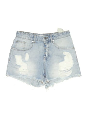 Zara Basic Denim Shorts (view 1)
