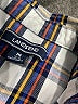 Lands' End 100% Cotton Plaid White Long Sleeve Button-Down Shirt Size 10 - photo 3