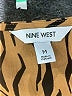 Nine West 100% Polyester Animal Print Brown Tank Top Size M - photo 7