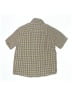Assorted Brands Houndstooth Yellow Short Sleeve Button-Down Shirt Size 10 - photo 2