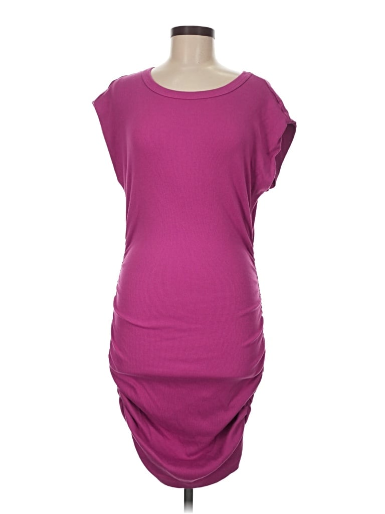 Pre-owned Michael Stars Casual Dress In Purple