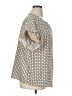 Shein Curve Ivory Short Sleeve Blouse Size 16 Plus (2) - photo 4