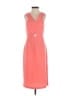 BCBGeneration 100% Polyester Solid Orange Cocktail Dress Size 0 - photo 1