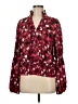 CAbi Burgundy Long Sleeve Blouse Size M - photo 1