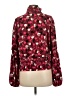 CAbi Burgundy Long Sleeve Blouse Size M - photo 2