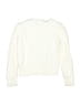 Crewcuts 100% Cotton Ivory Pullover Sweater Size 8 - photo 2