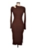 Commense Brown Casual Dress Size L - photo 1