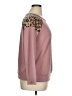 Luna Animal Print Pink Sweatshirt Size 1X - photo 4