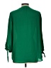 Violet & Claire 100% Polyester Green 3/4 Sleeve Blouse Size L - photo 2