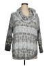 New Directions Chevron-herringbone Gray Pullover Sweater Size XL - photo 1