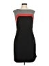 Nine West Color Block Black Cocktail Dress Size 8 - photo 1