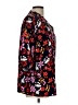BLOOMCHIC 100% Polyester Floral Black 3/4 Sleeve Blouse Size 12 - photo 4